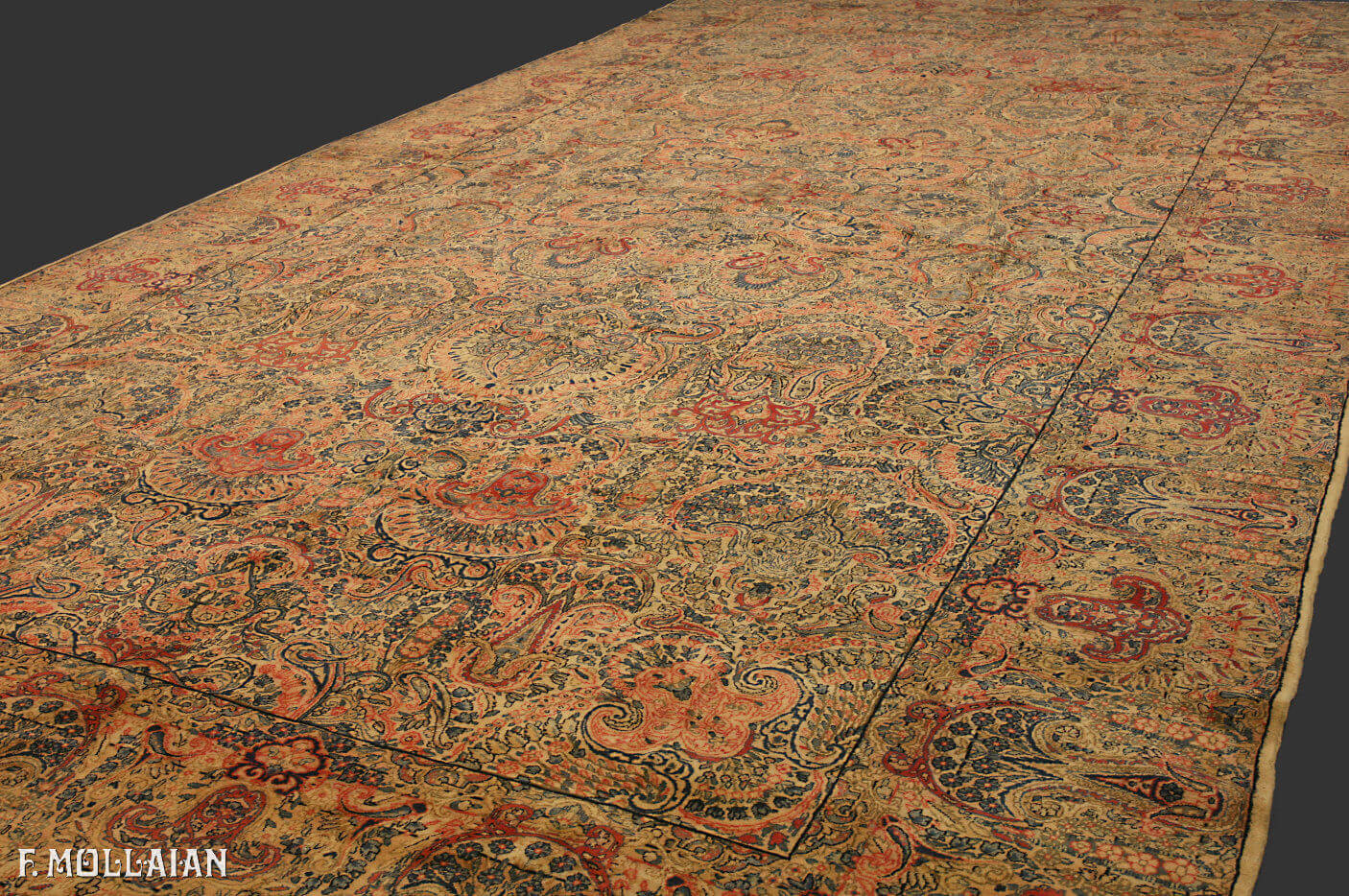Antique Persian Kerman Carpet n°:16202829